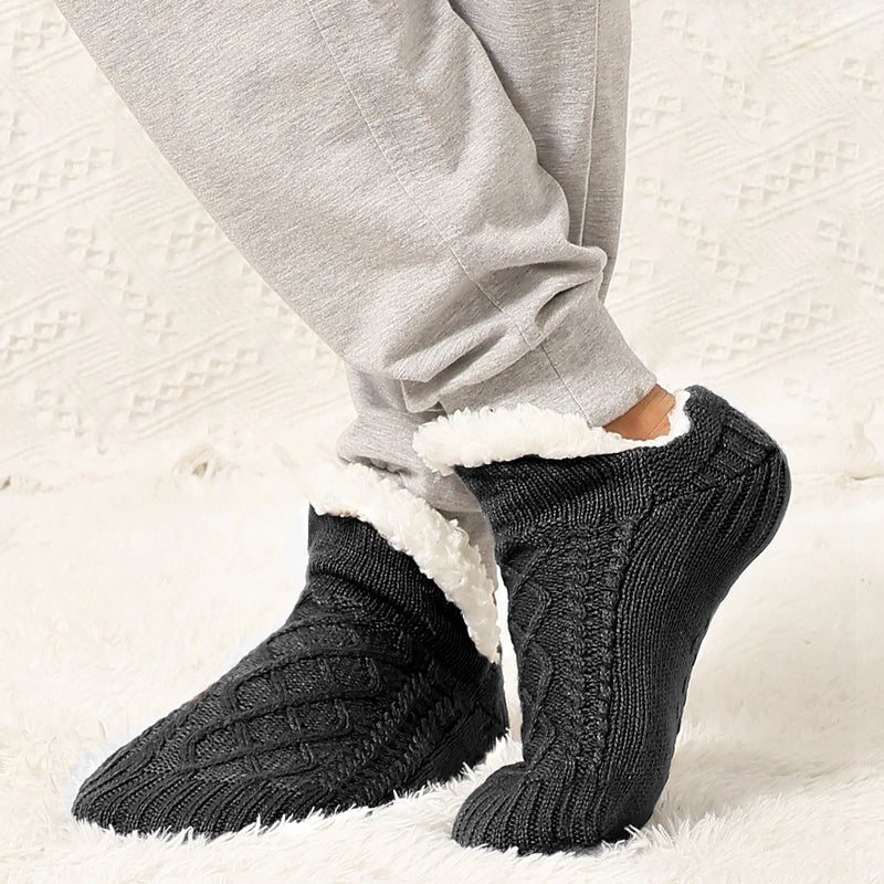 Meias Térmicas de Pelúcia Cozy