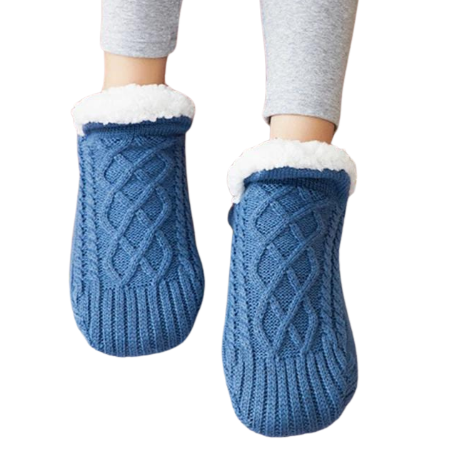 Meias Térmicas de Pelúcia Cozy