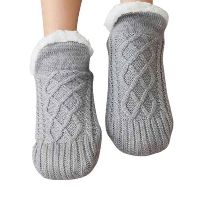 Meias Térmicas de Pelúcia Cozy