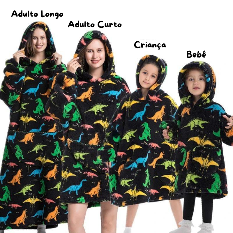 Hoodies - Cobertor de Manta para Vestir