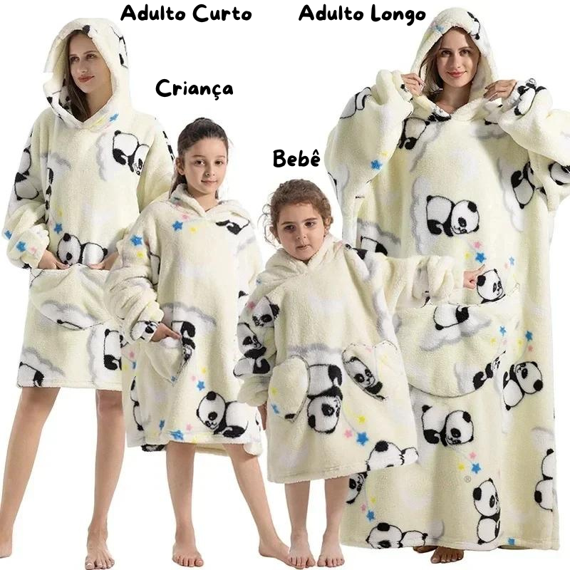 Hoodies - Cobertor de Manta para Vestir