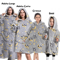 Hoodies - Cobertor de Manta para Vestir