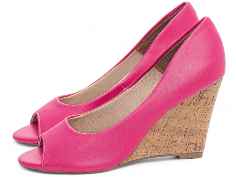 Calçado Feminino Anabela Plataforma Cunha - Cores