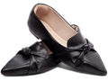 Sapatilha Mocassim Feminina com Bico Fino e Laço