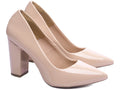 Calçado Feminino Scarpin Comfort em Verniz