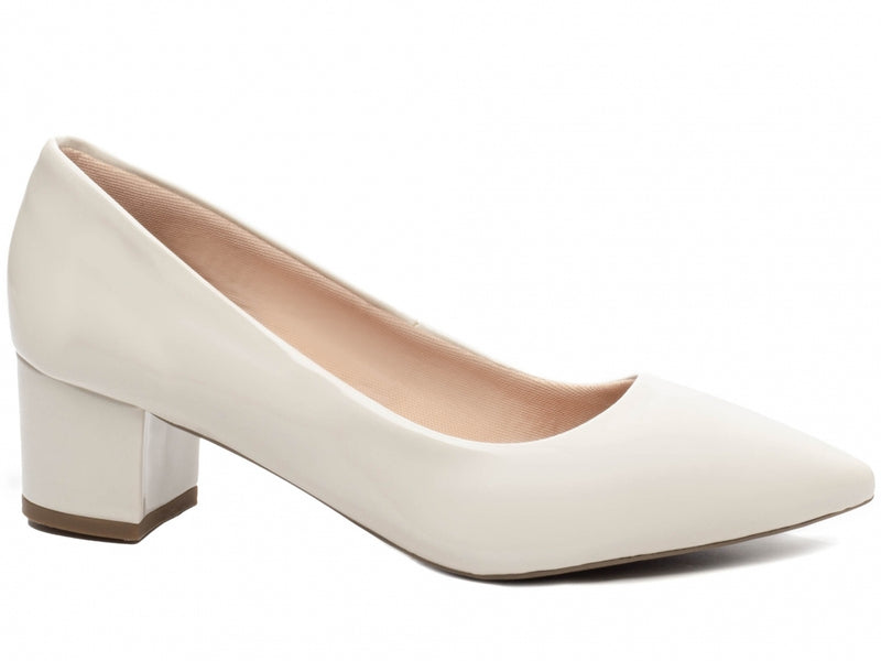 Calçado Feminino Scarpin Baixo em Verniz