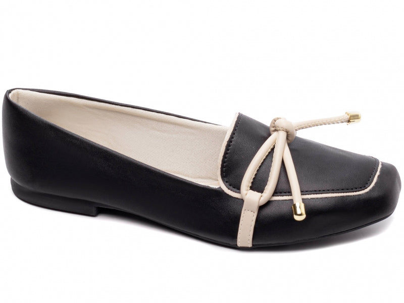 Mocassim Feminino em Napa com Laço