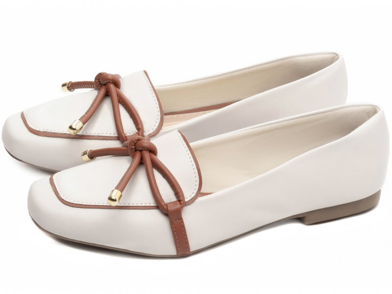 Mocassim Feminino em Napa com Laço
