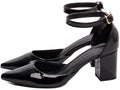 Calçado Feminino Scarpin Salto Baixo em Verniz
