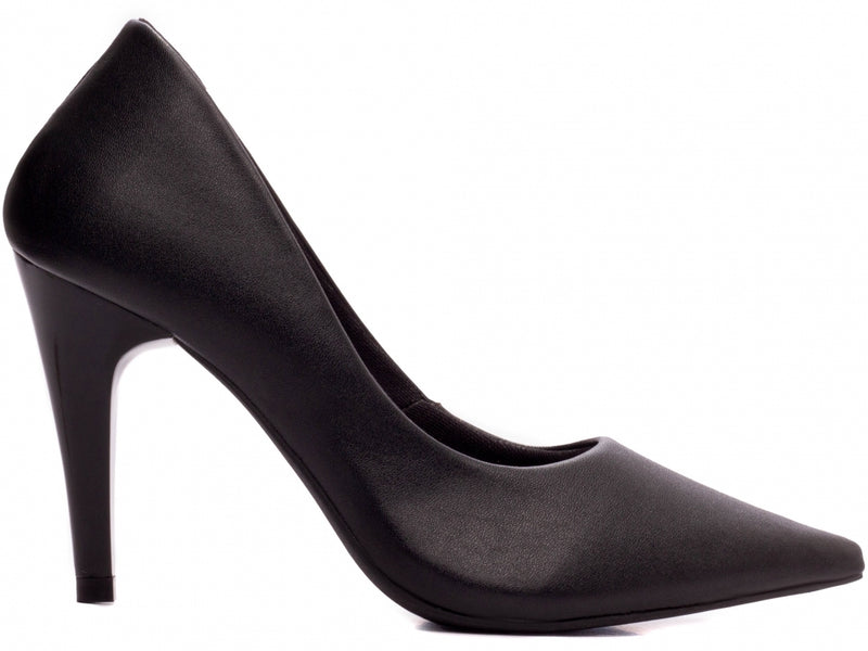 Calçado Feminino Scarpin em Napa Bico e Salto Fino