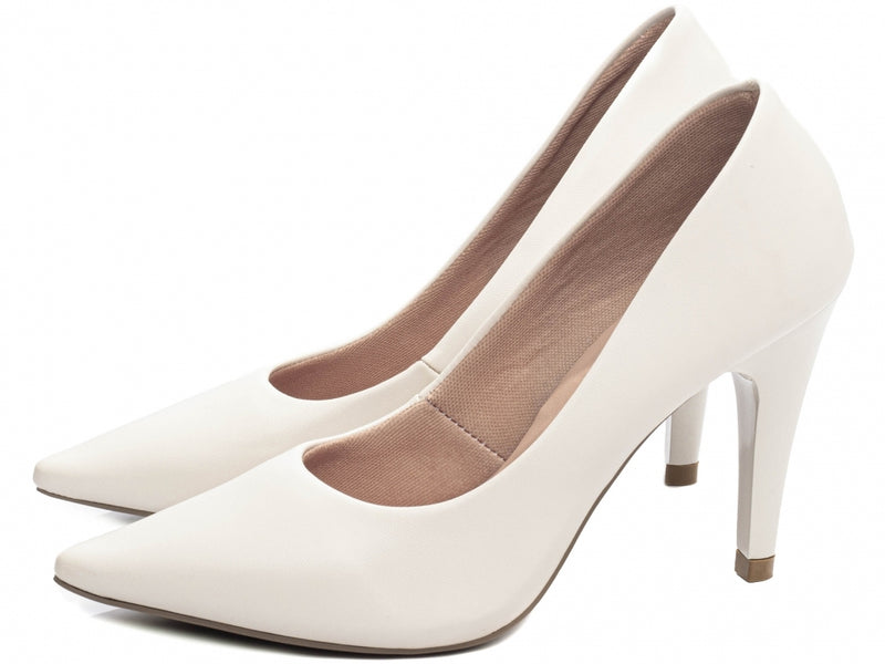 Calçado Feminino Scarpin em Napa Bico e Salto Fino
