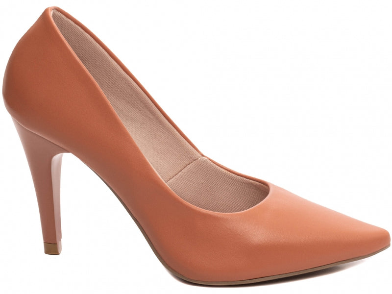 Calçado Feminino Scarpin em Napa Bico e Salto Fino