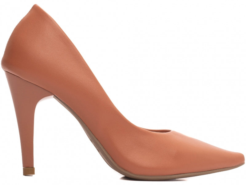Calçado Feminino Scarpin em Napa Bico e Salto Fino
