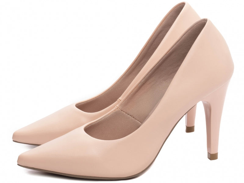 Calçado Feminino Scarpin em Napa Bico e Salto Fino