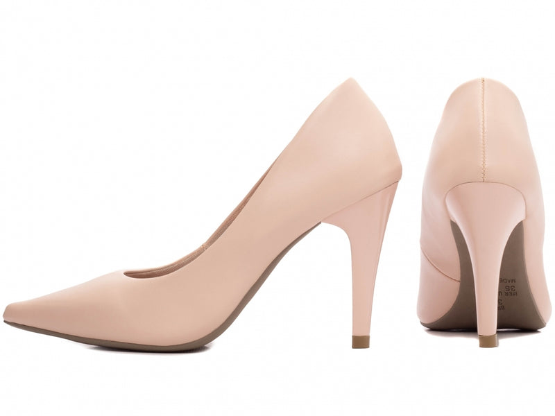 Calçado Feminino Scarpin em Napa Bico e Salto Fino
