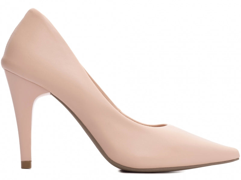 Calçado Feminino Scarpin em Napa Bico e Salto Fino