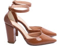 Calçado Feminino Scarpin em Verniz com Alça
