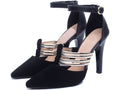 Calçado Feminino Scarpin em Napa Speechio Metalizado