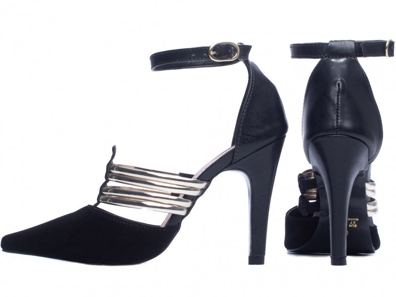 Calçado Feminino Scarpin em Napa Speechio Metalizado