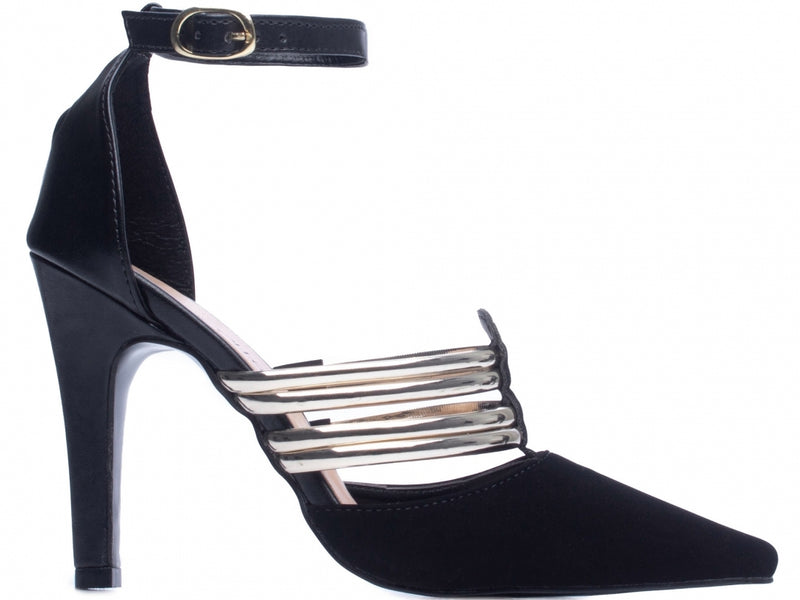 Calçado Feminino Scarpin em Napa Speechio Metalizado