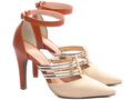 Calçado Feminino Scarpin em Napa Speechio Metalizado