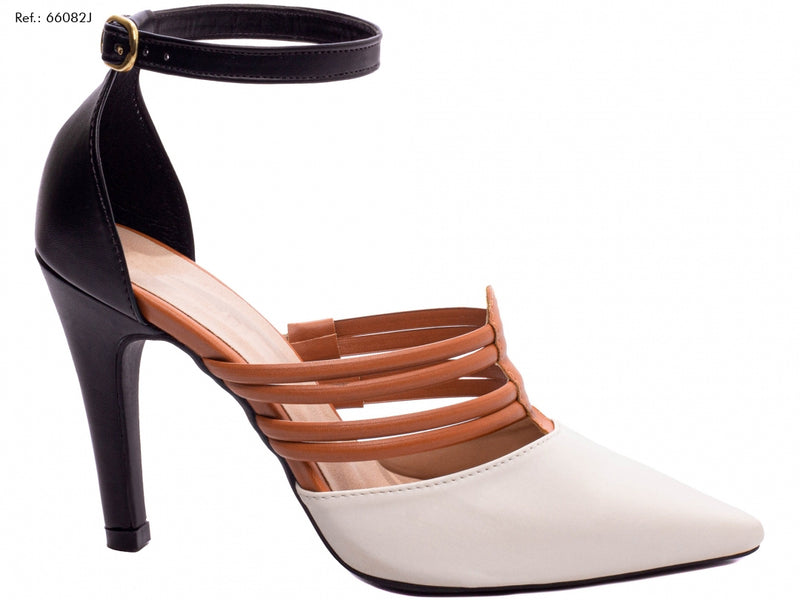Calçado Feminino Scarpin em Napa Speechio Metalizado