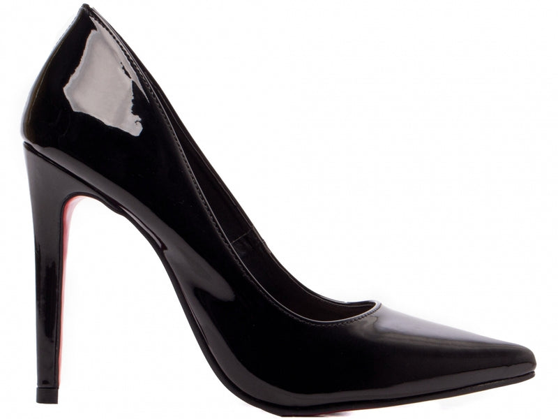 Calçado Feminino Scarpin Salto Alto em Verniz