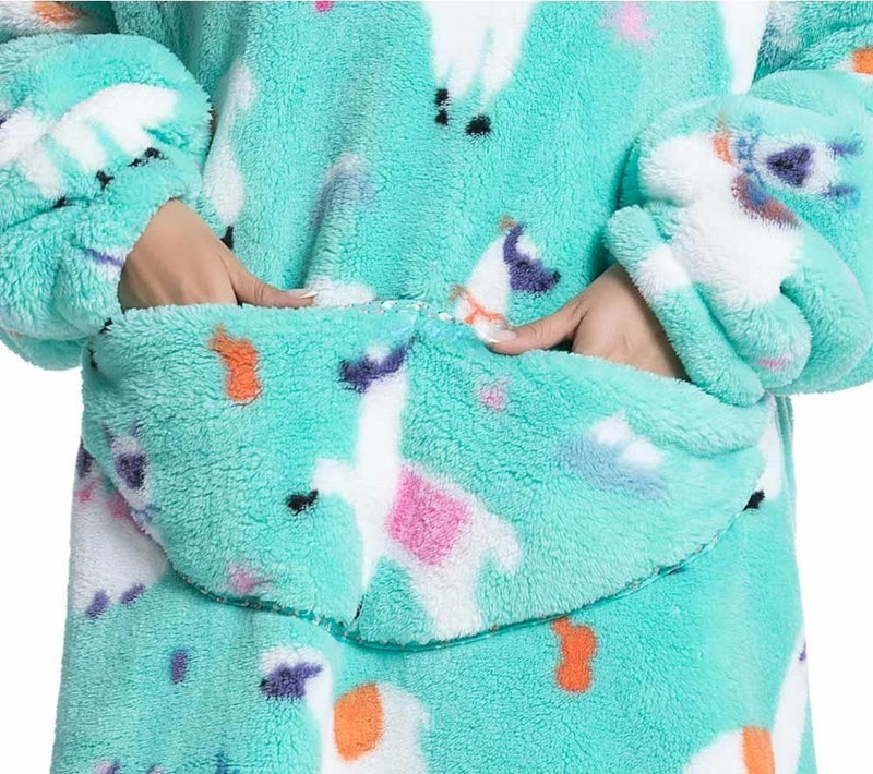 Hoodies - Cobertor de Manta para Vestir