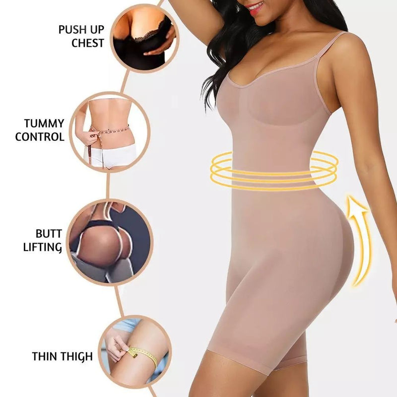 Bodysuit Ultra Slim -Afina Cintura-Empina Bumbum- New