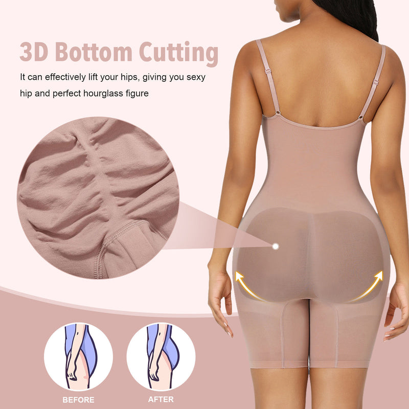 Bodysuit Ultra Slim -Afina Cintura-Empina Bumbum- New