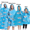 Hoodies - Cobertor de Manta para Vestir