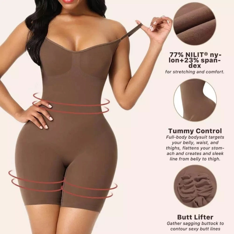 Bodysuit Ultra Slim -Afina Cintura-Empina Bumbum- New